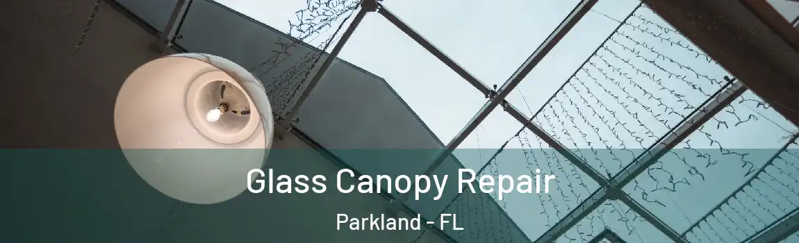 Glass Canopy Repair Parkland - FL
